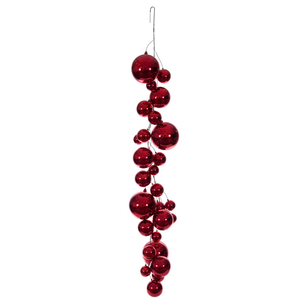 6' Shiny Ball Branch Garland