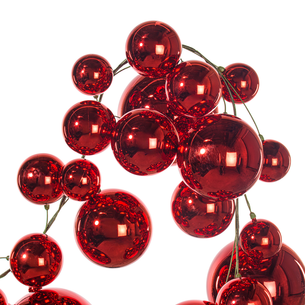 6' Shiny Ball Branch Garland