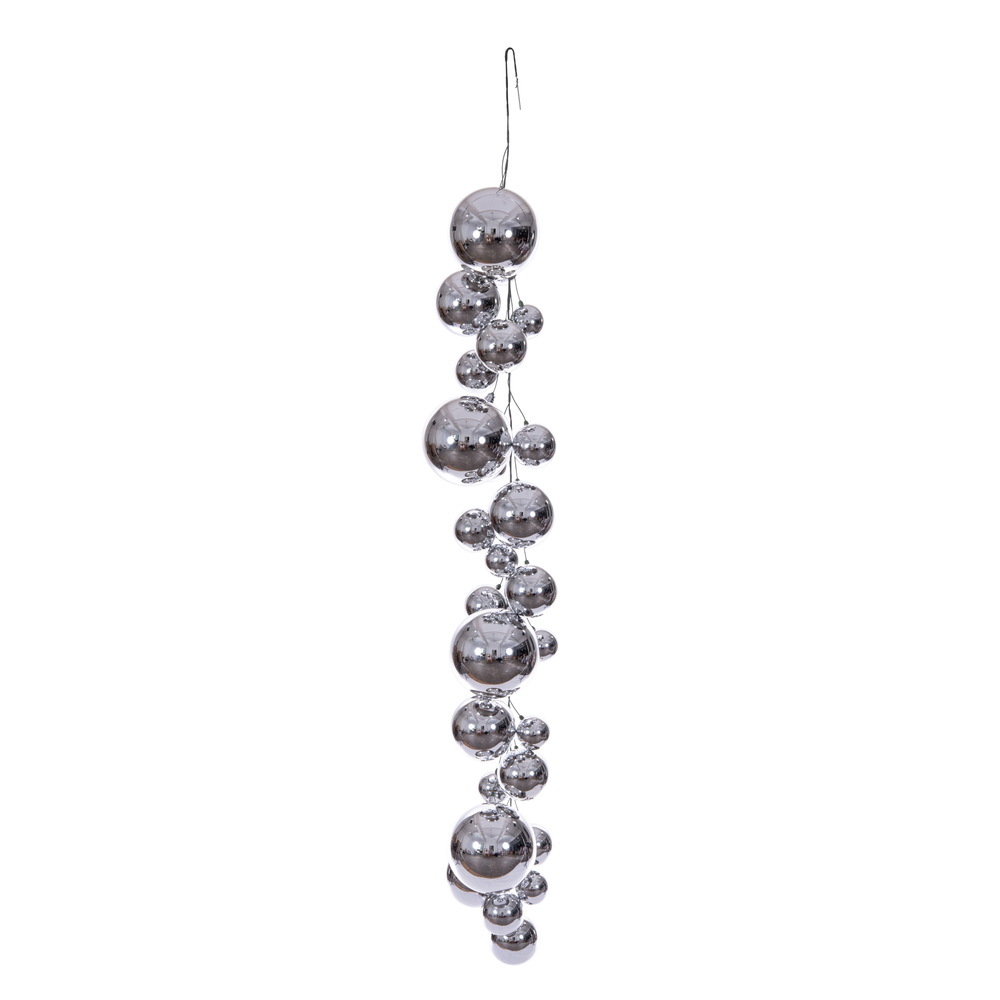 6' Shiny Ball Branch Garland