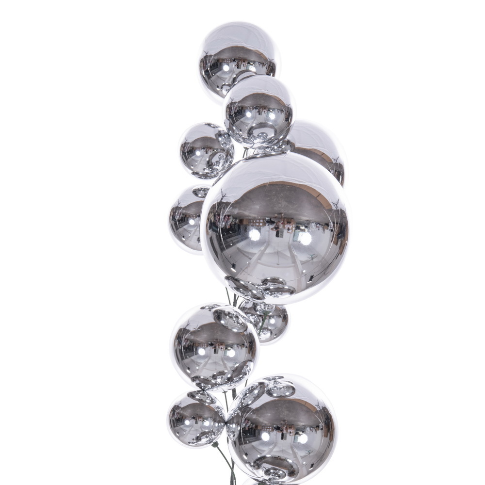 6' Shiny Ball Branch Garland