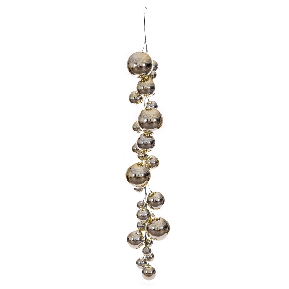 6' Shiny Ball Branch Garland