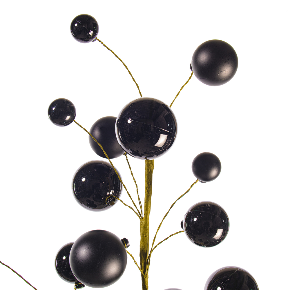 Vickerman 30" Matte Shiny Ball Ornament Spray 1-2"