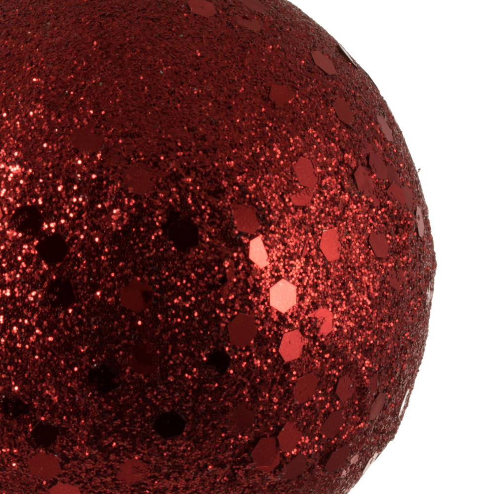 2.4" White-Red 4 Finish Ball Asst 24/Box