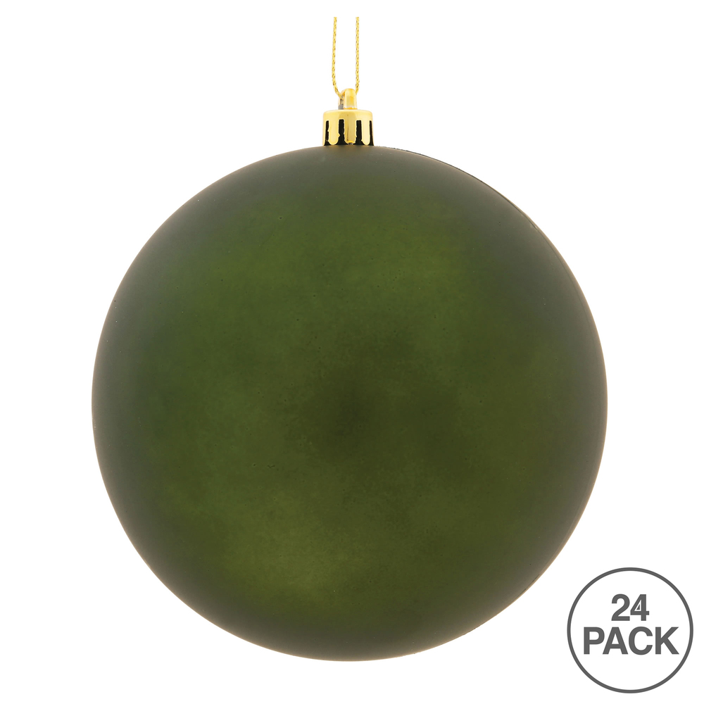 Vickerman Moss Green Ball Ornament