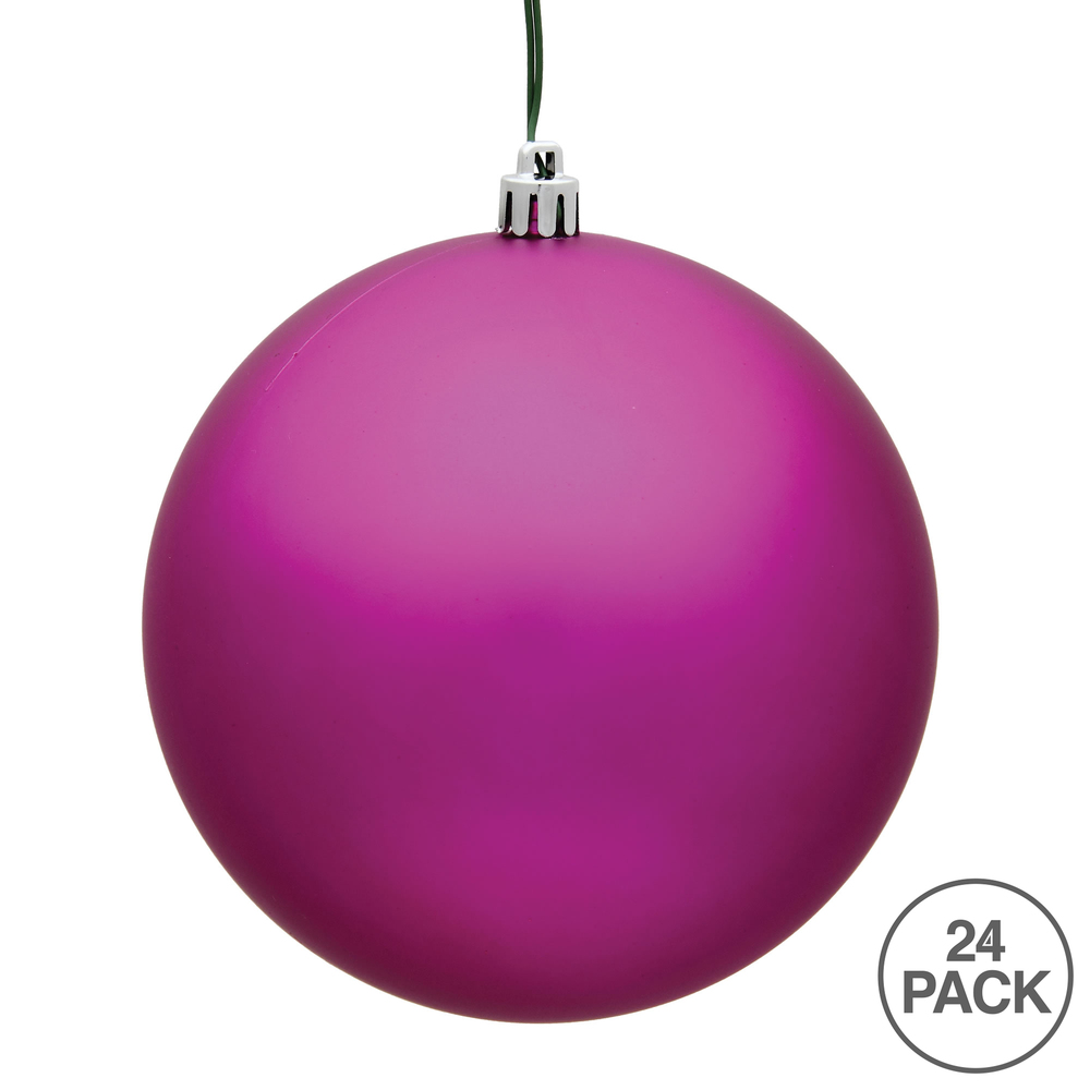 Vickerman Fuchsia Ball Ornament