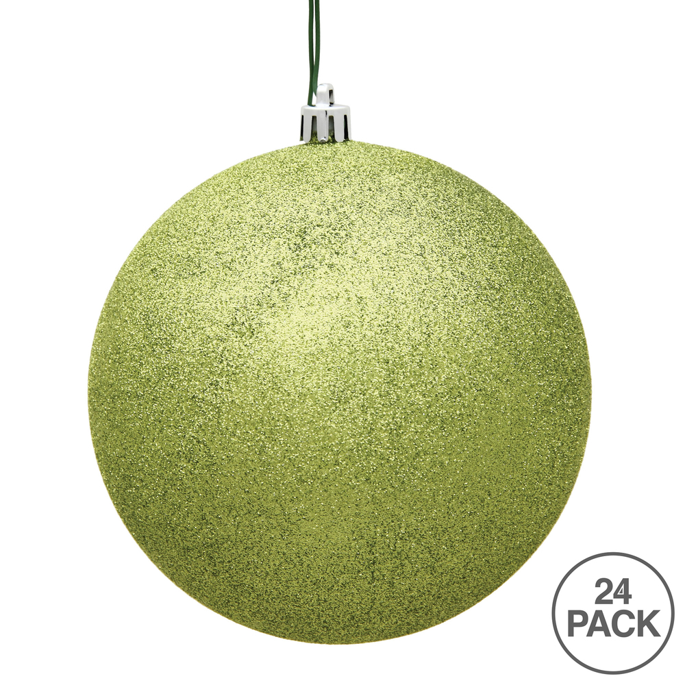 Vickerman Lime Ball Ornament