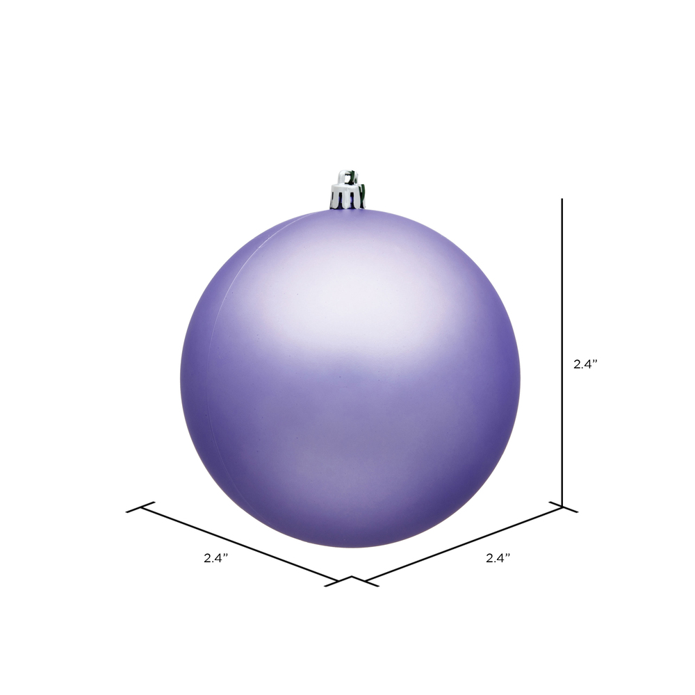 Vickerman Lavendar Ball Ornament