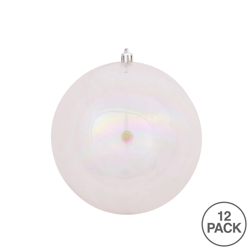Vickerman Clear Iridescent Ball Ornament