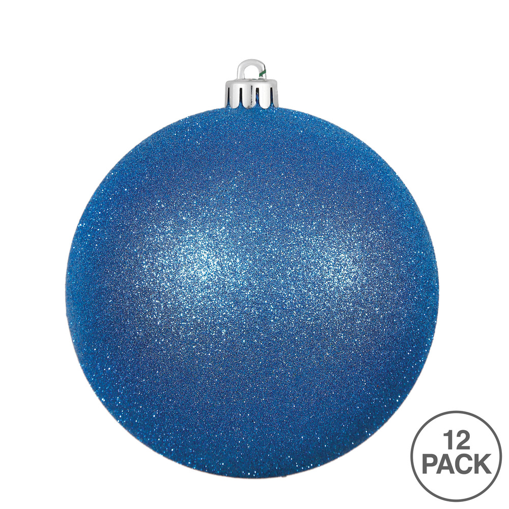 Vickerman Blue Ball Ornament