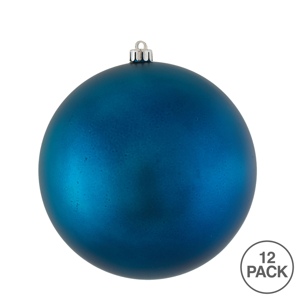 Vickerman Sea Blue Ball Ornament