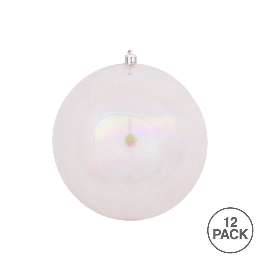 Vickerman Clear Iridescent Ball Ornament