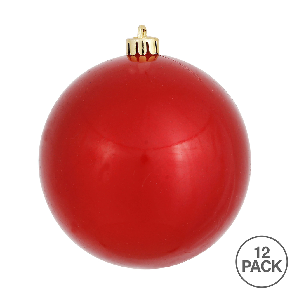 Vickerman Red Ball Ornament