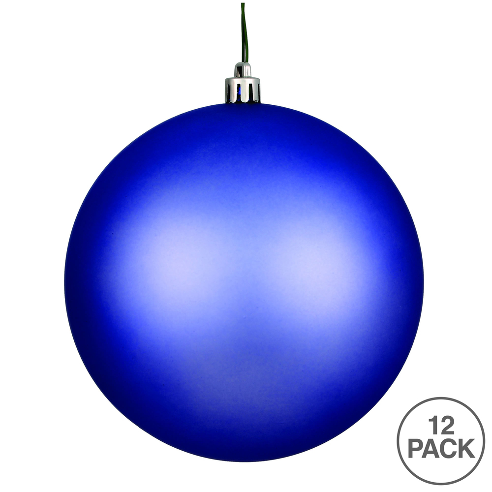 Vickerman Periwinkle Ball Ornament