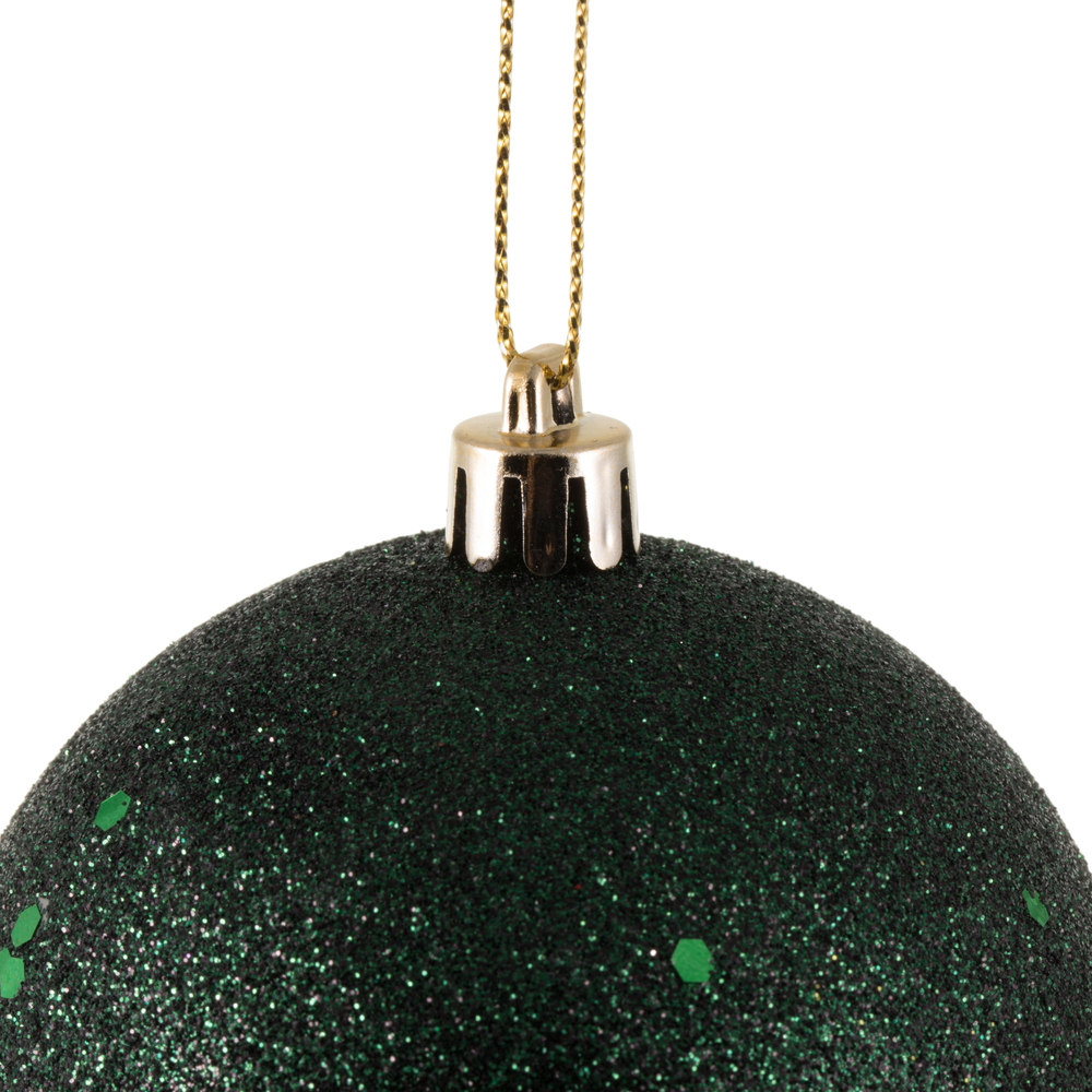 Vickerman Midnight Green Ball Ornament