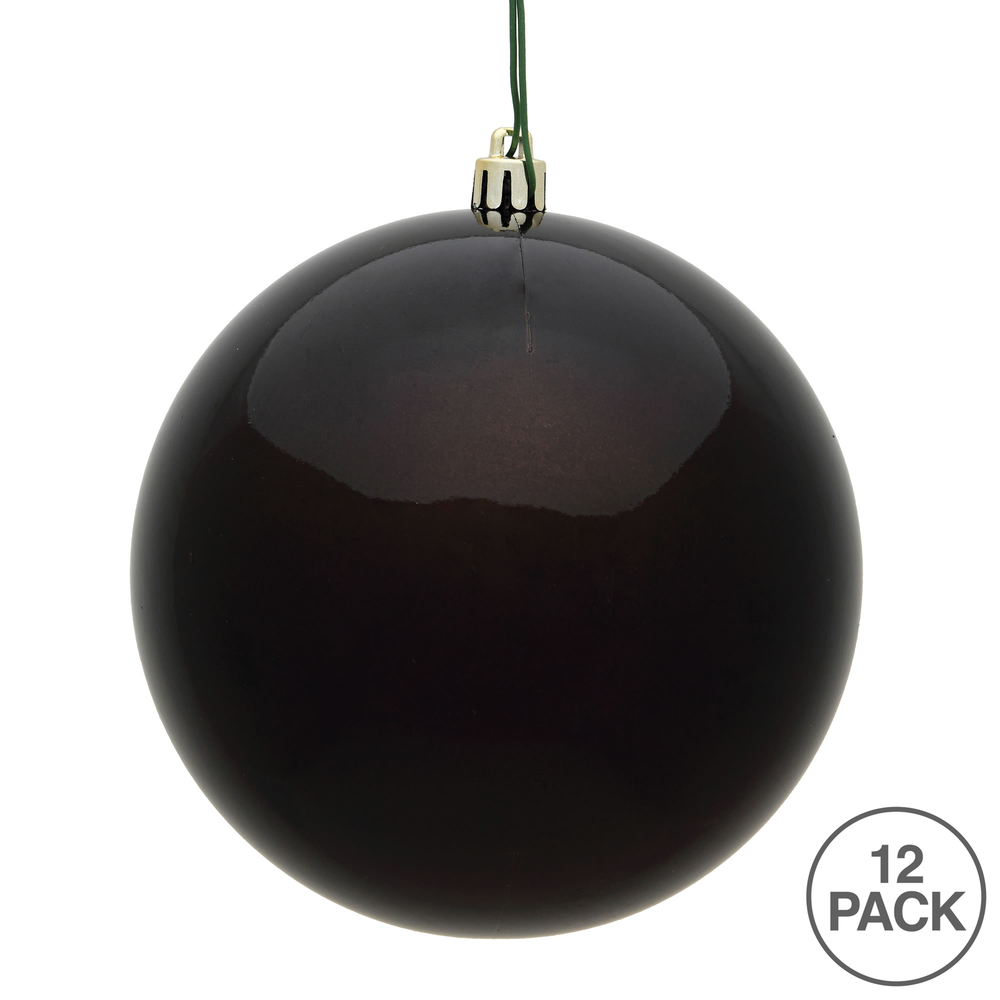 Vickerman Chocolate Ball Ornament