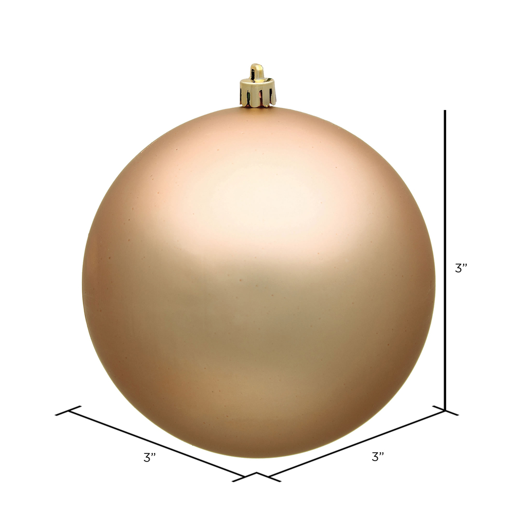Vickerman Café Latte Ball Ornament