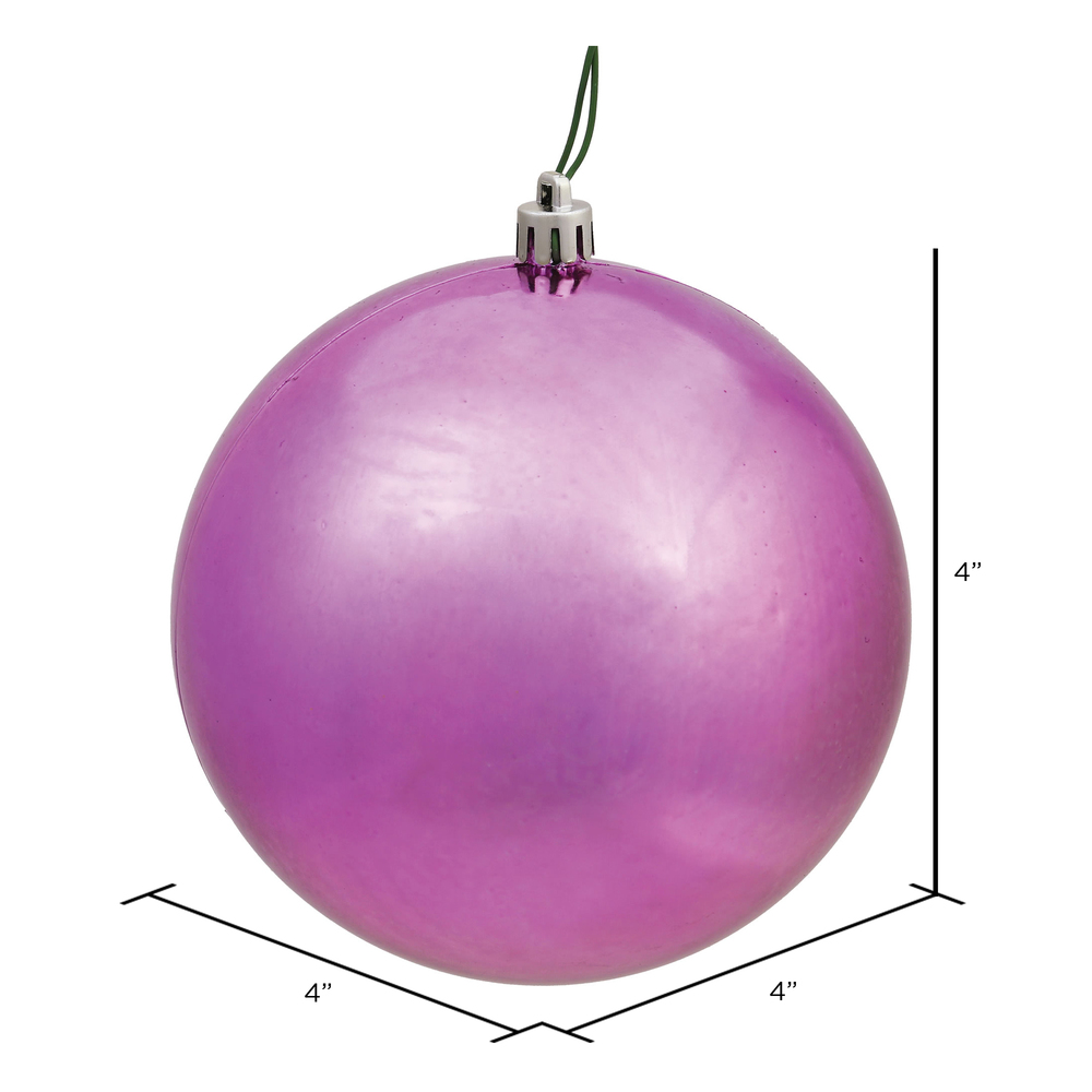 Vickerman Mauve Ball Ornament