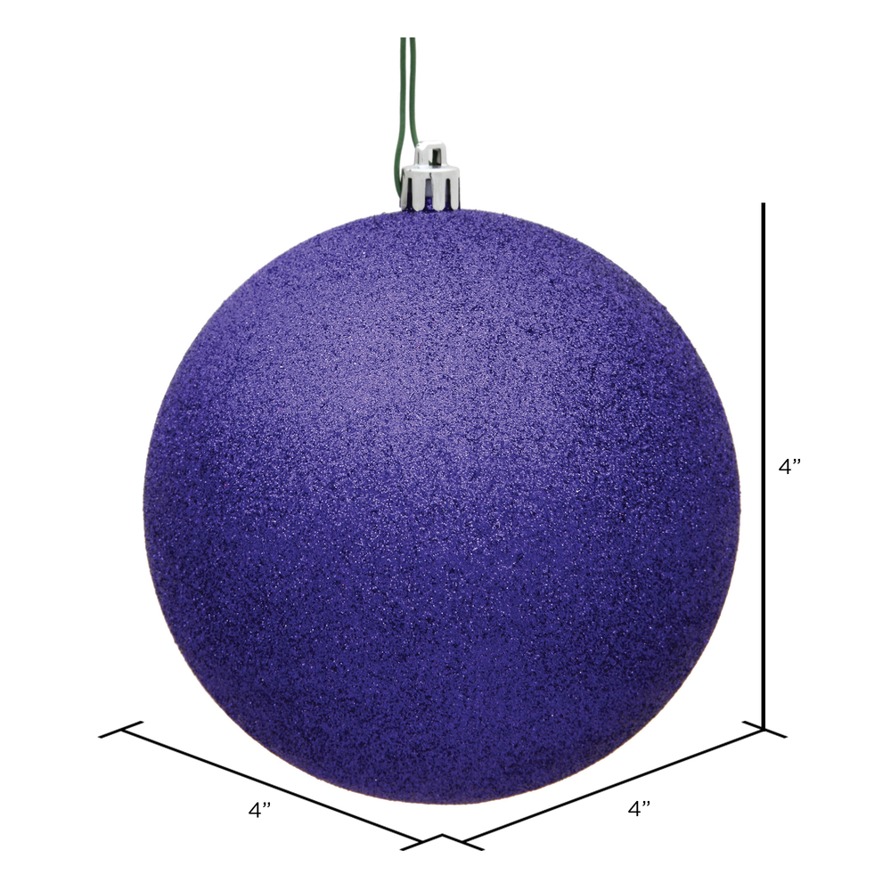 Vickerman Purple Ball Ornament