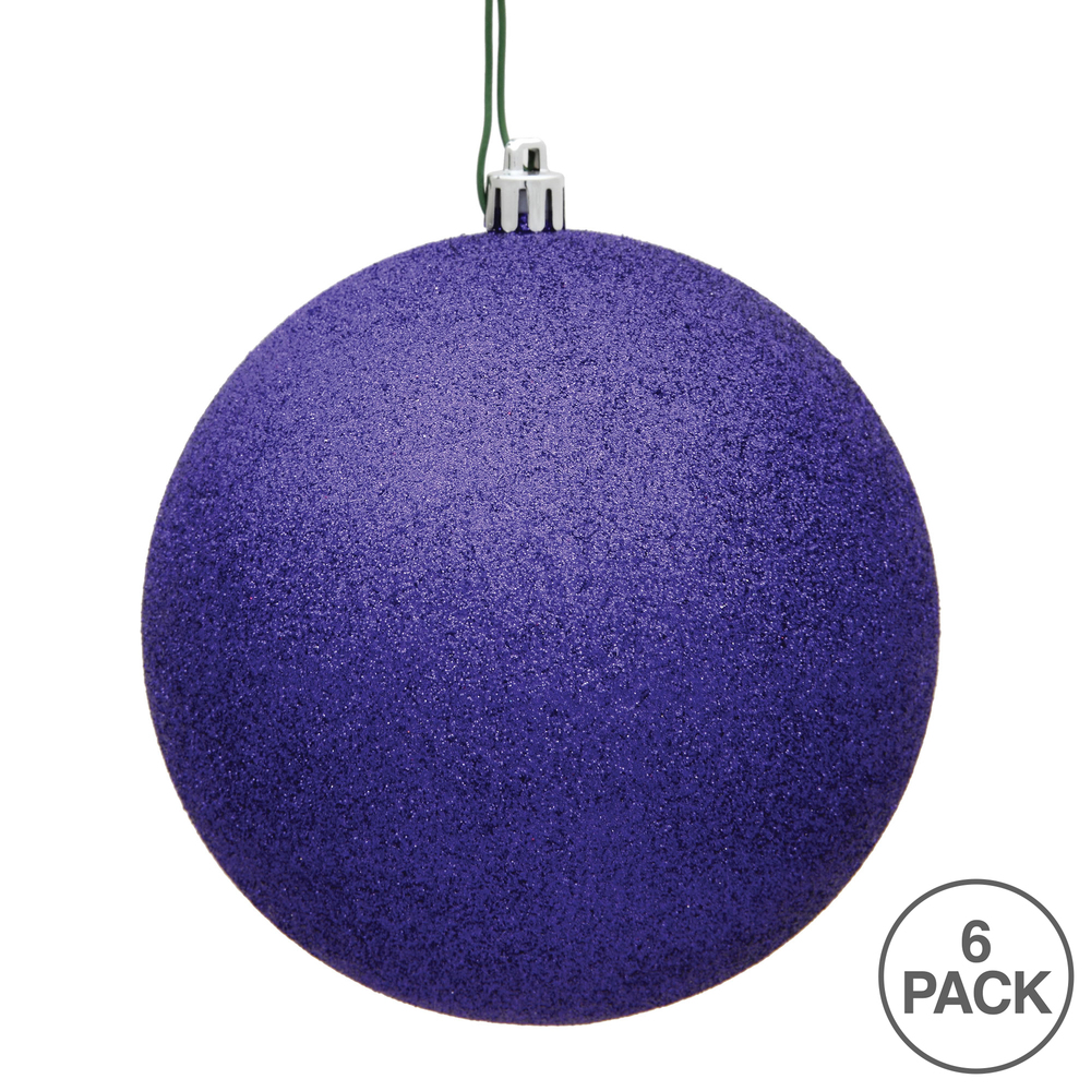 Vickerman Purple Ball Ornament