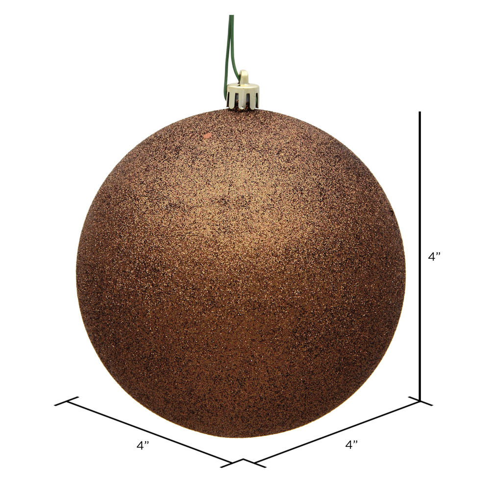 Vickerman Mocha Ball Ornament