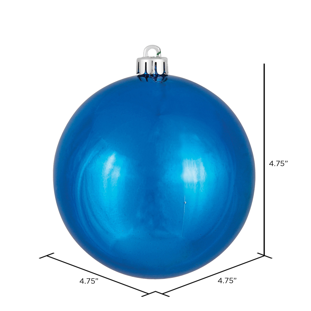Vickerman Blue Ball Ornament