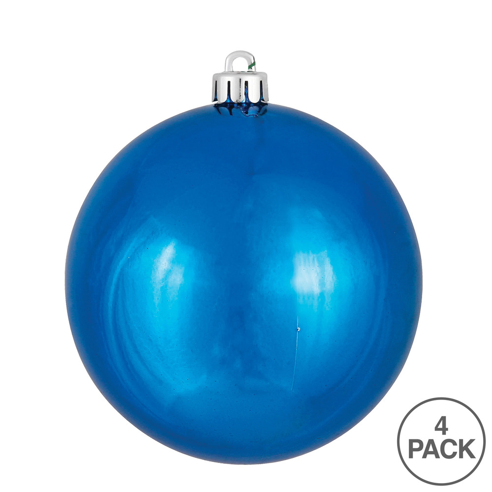 Vickerman Blue Ball Ornament