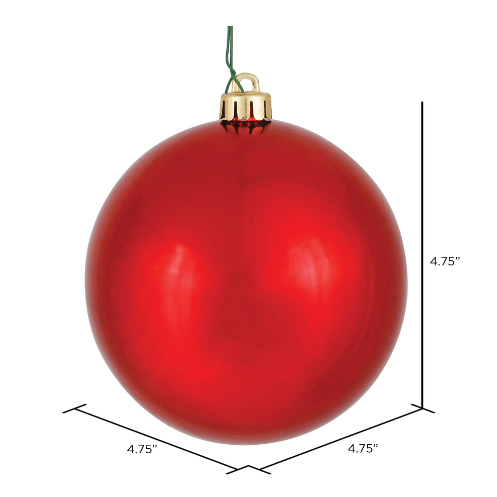 Vickerman Red Ball Ornament