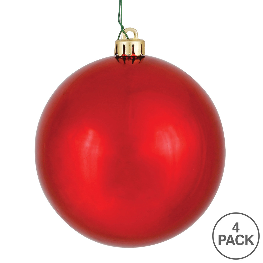 Vickerman Red Ball Ornament