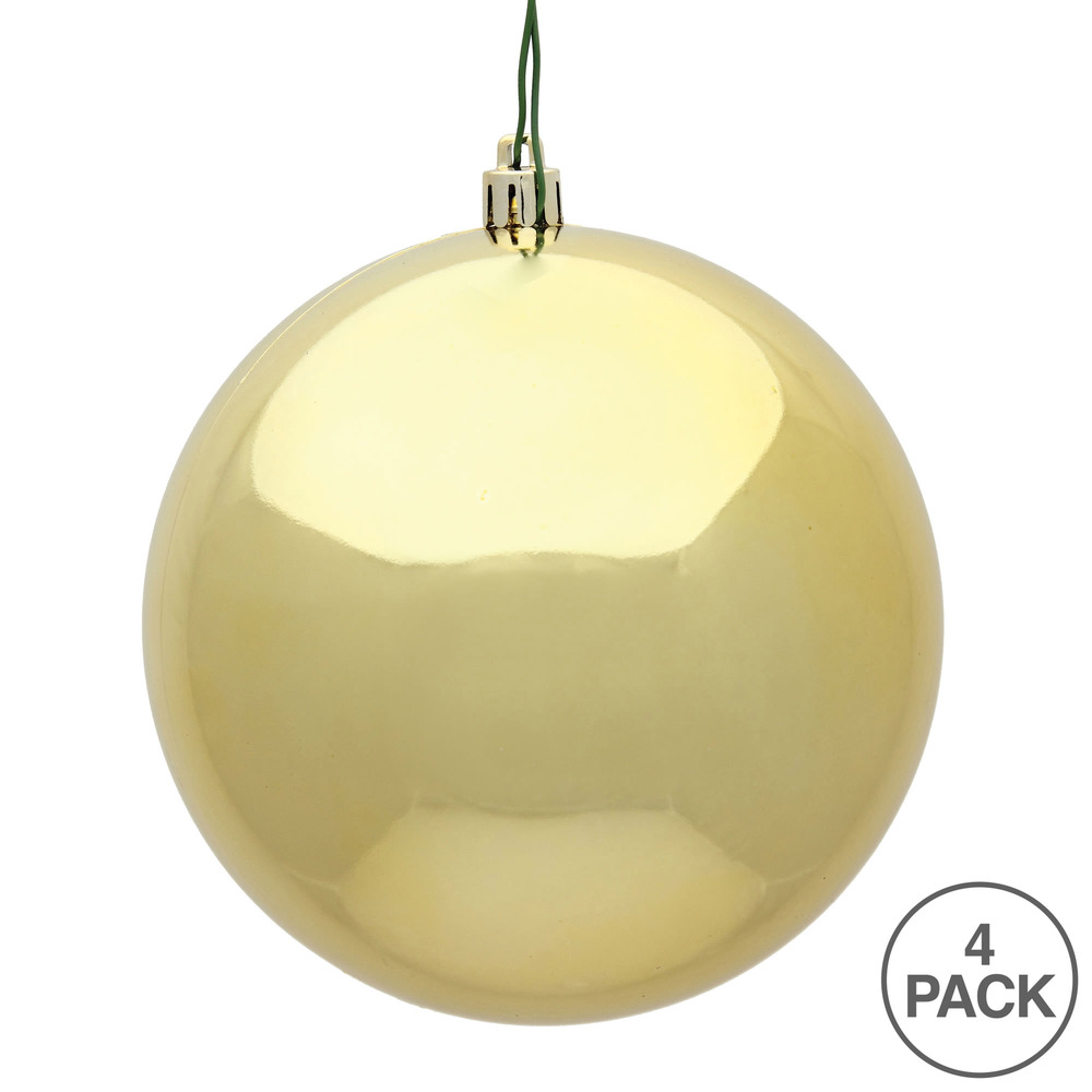 Vickerman Gold Ball Ornament