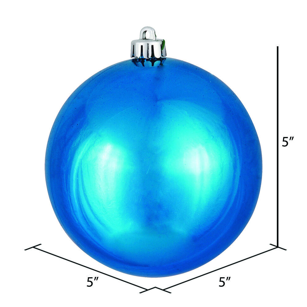 Vickerman Turquoise Ball Ornament