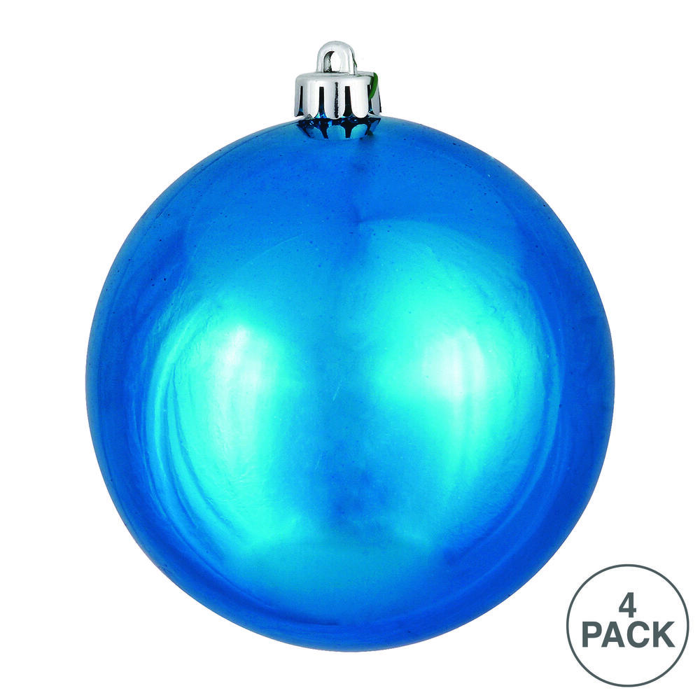 Vickerman Turquoise Ball Ornament