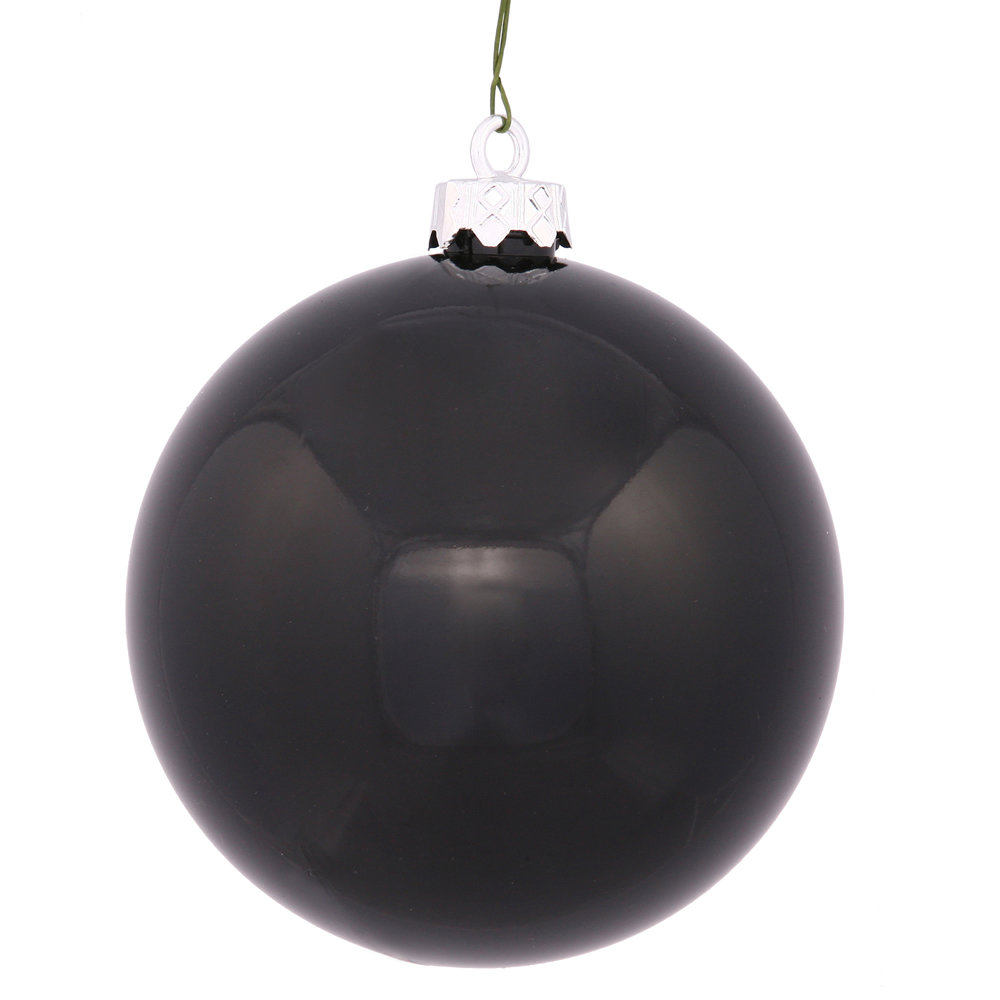 Vickerman Black Ball Ornament