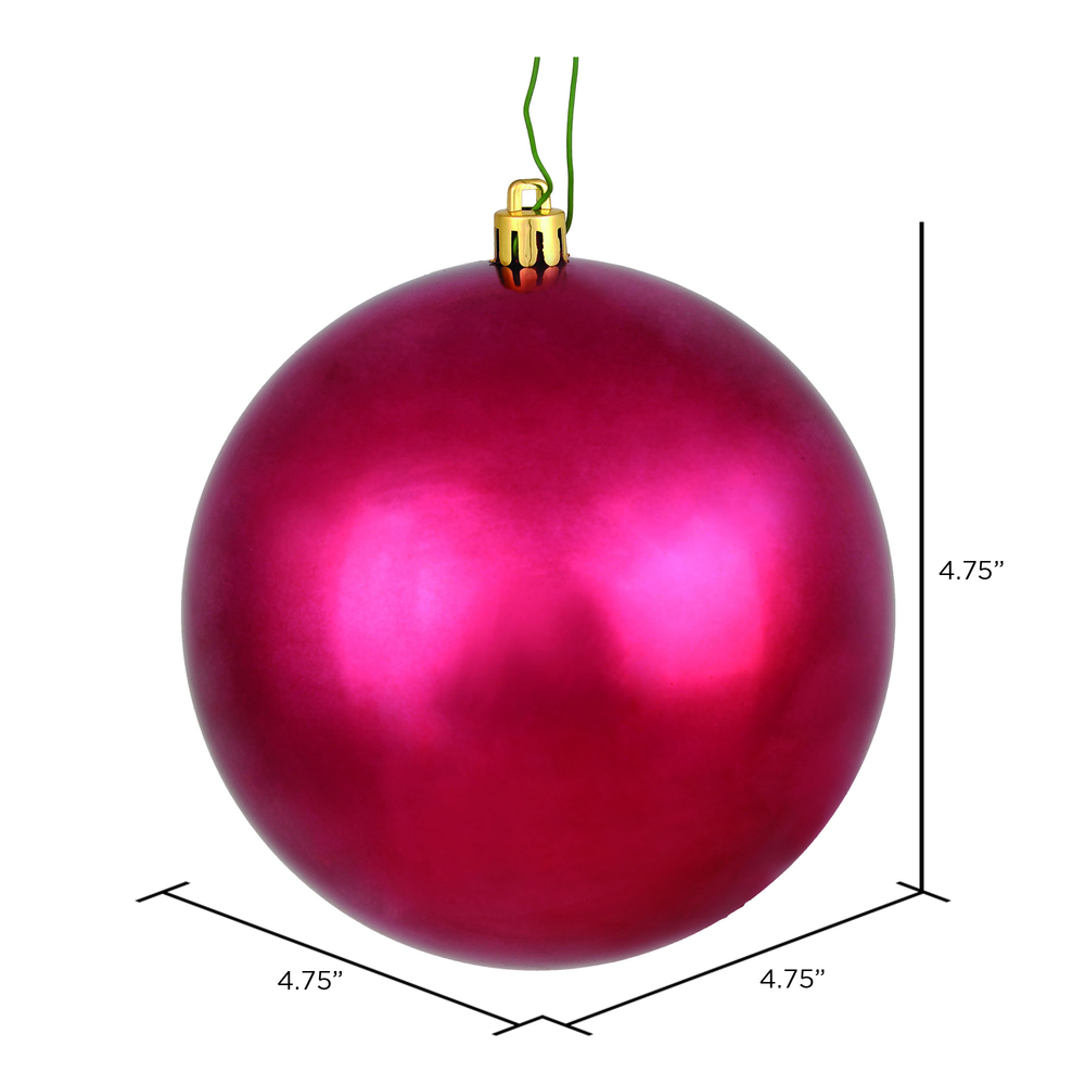 Vickerman Berry Red Ball Ornament