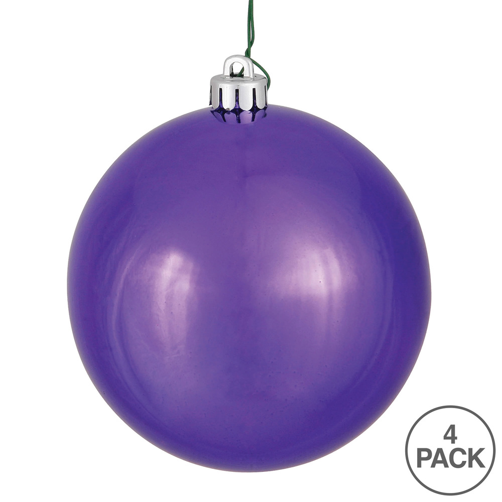 Vickerman Plum Ball Ornament
