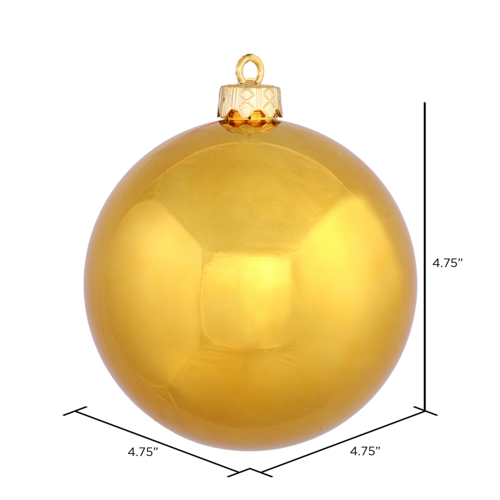Vickerman Antique Gold Ball Ornament