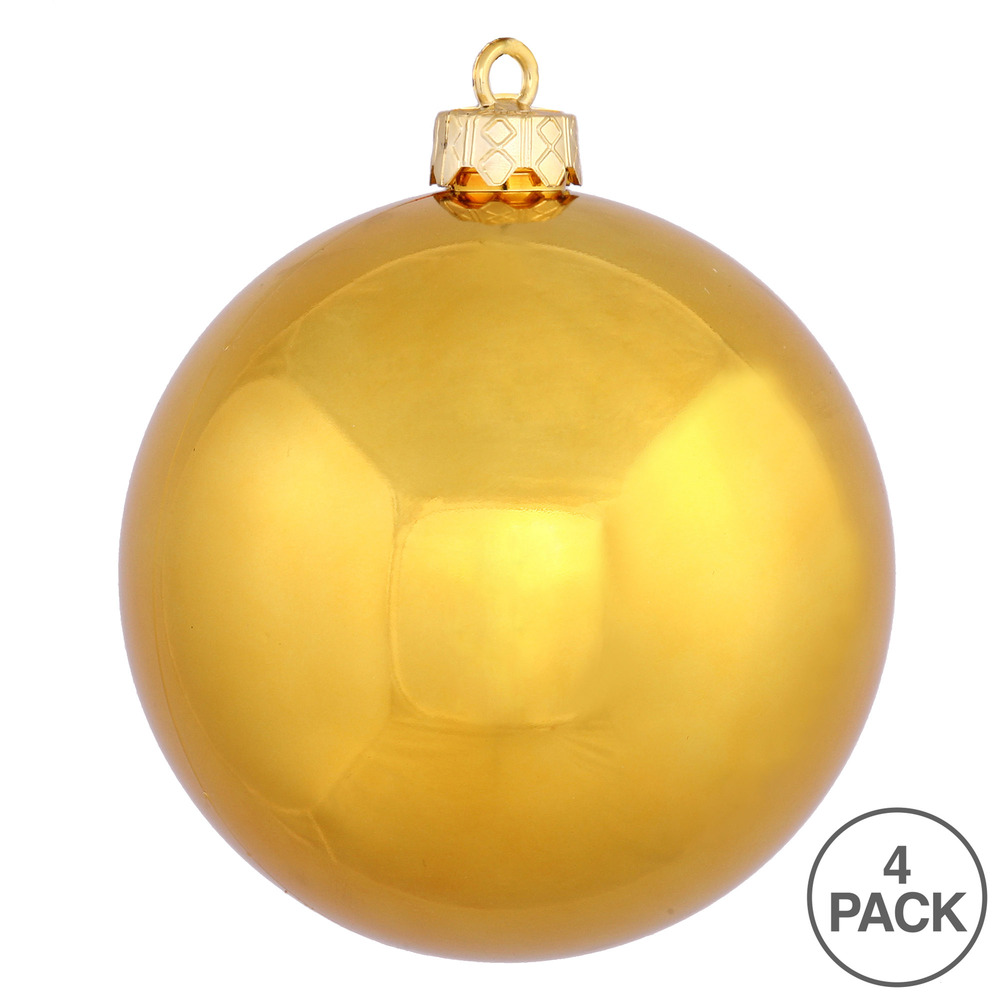 Vickerman Antique Gold Ball Ornament