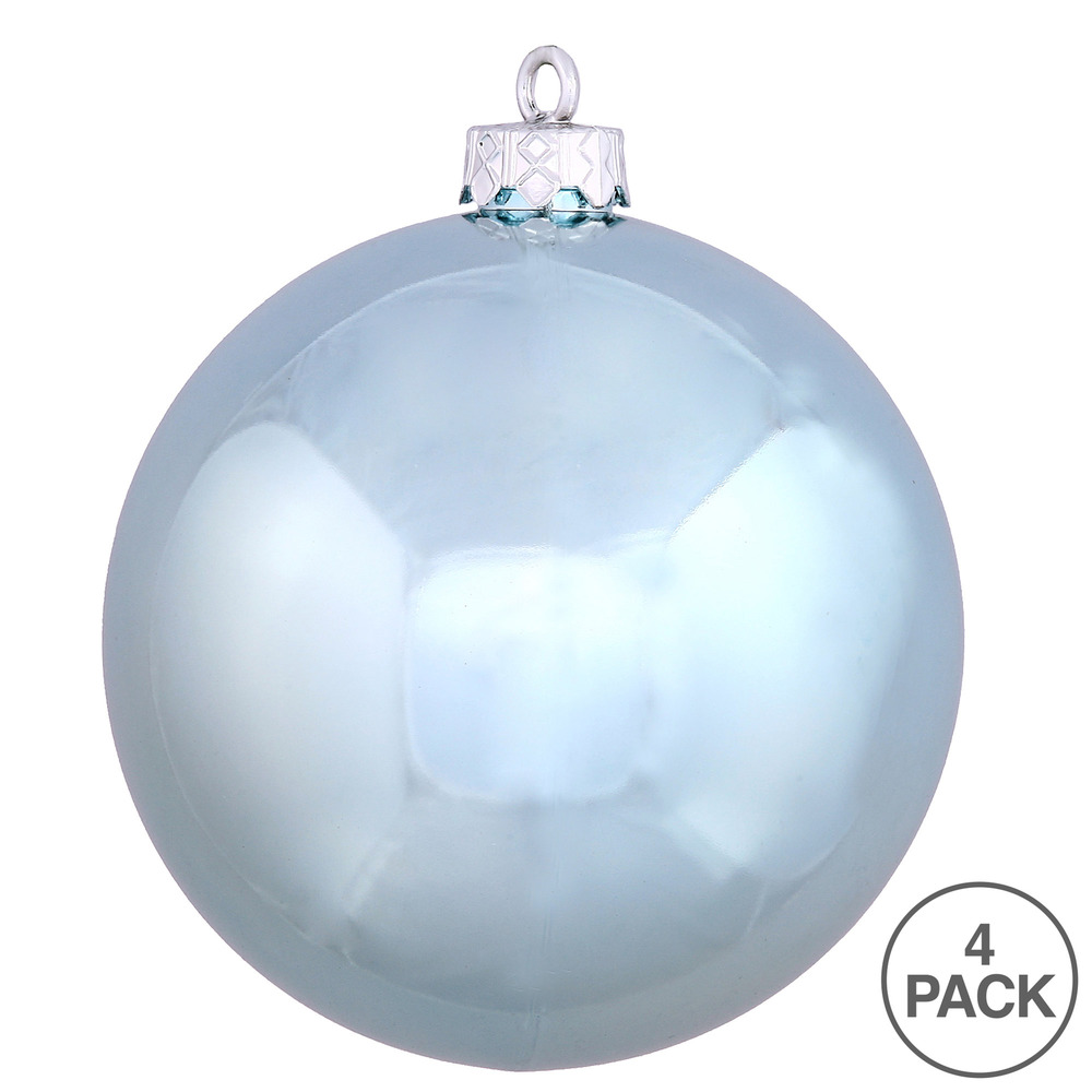 Vickerman Baby Blue Candy Ball Ornament