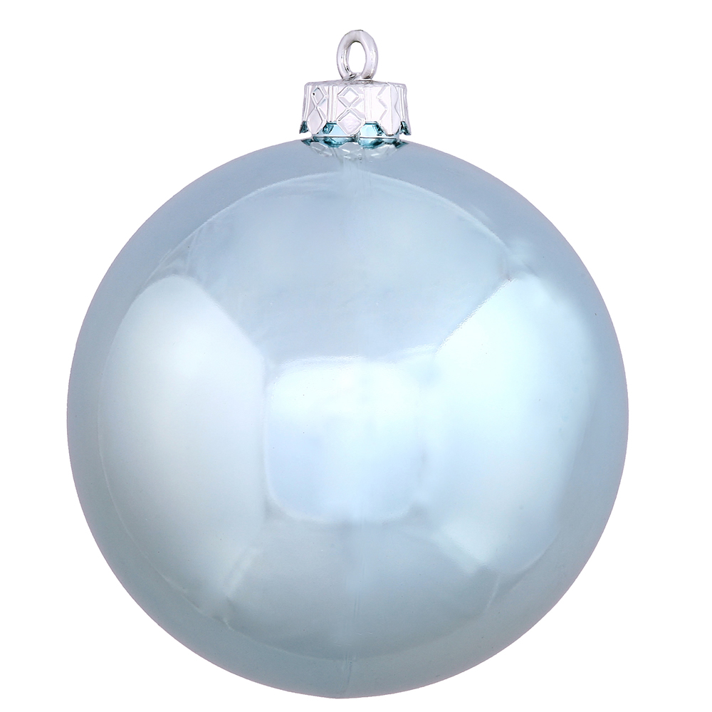 Vickerman Baby Blue Candy Ball Ornament