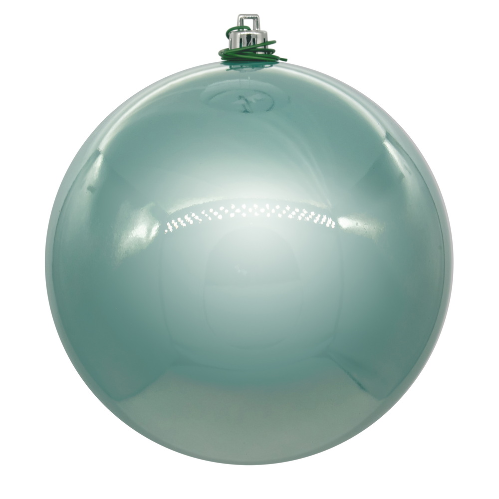 Vickerman Frosty Mint Ball Ornament