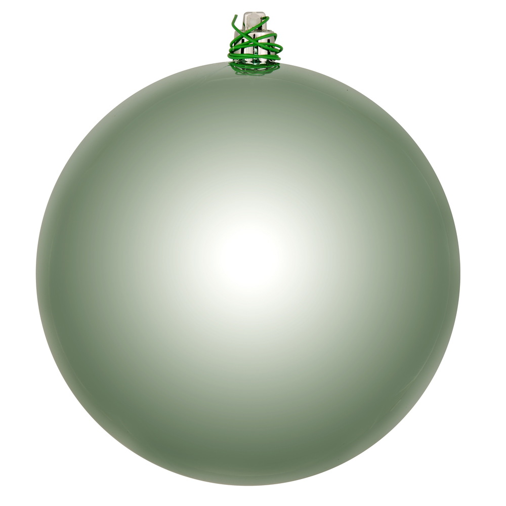 Vickerman Frosty Mint Ball Ornament