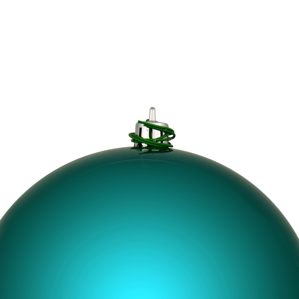 Vickerman Dark Teal Ball Ornament