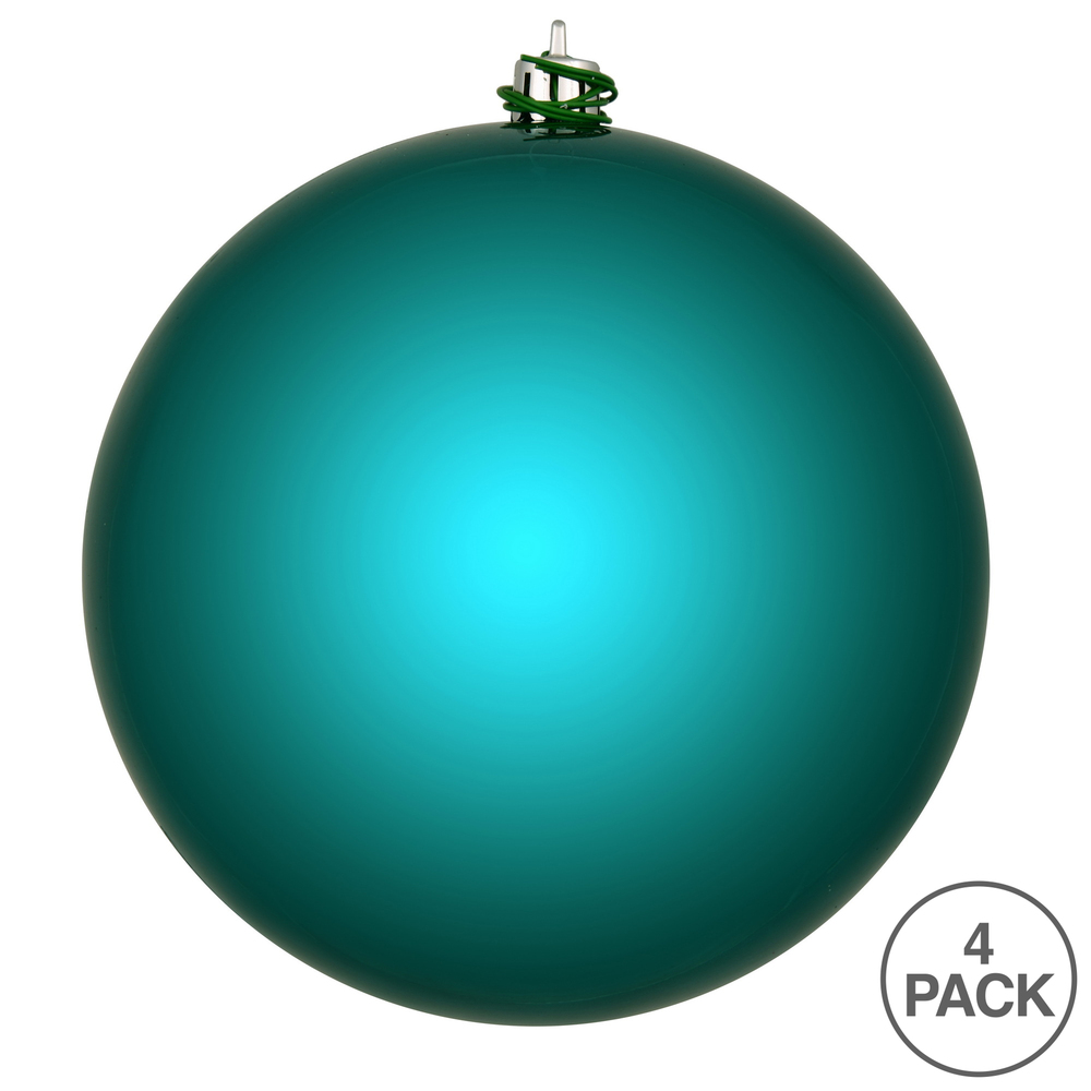 Vickerman Dark Teal Ball Ornament