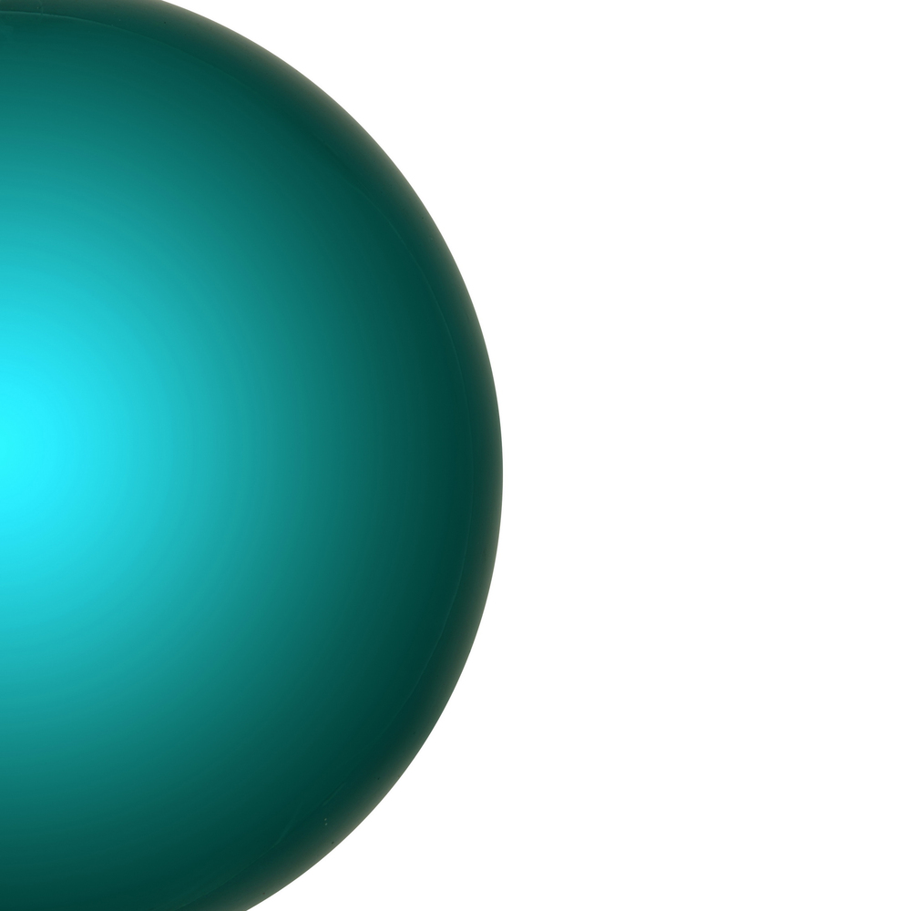 Vickerman Dark Teal Ball Ornament