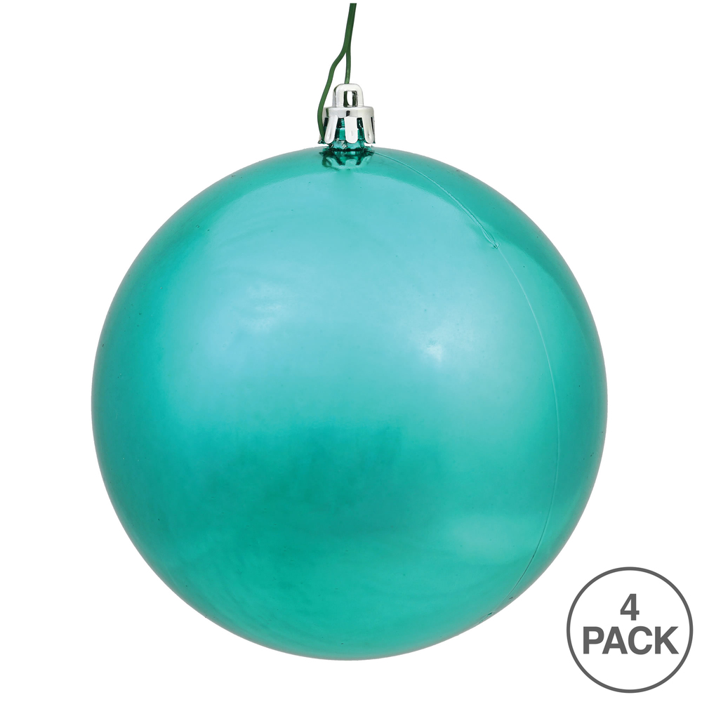 Vickerman Teal Ball Ornament