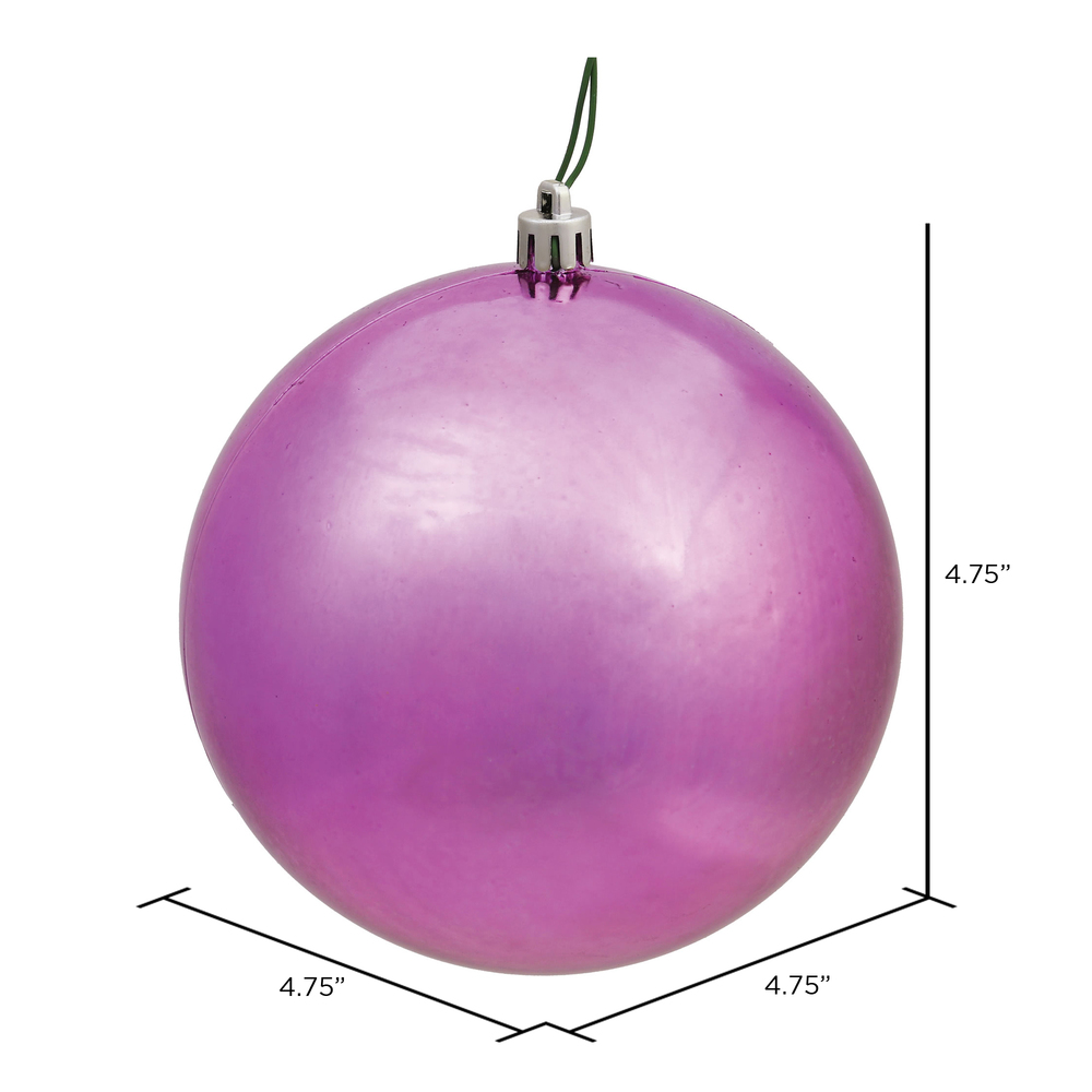 Vickerman Mauve Ball Ornament