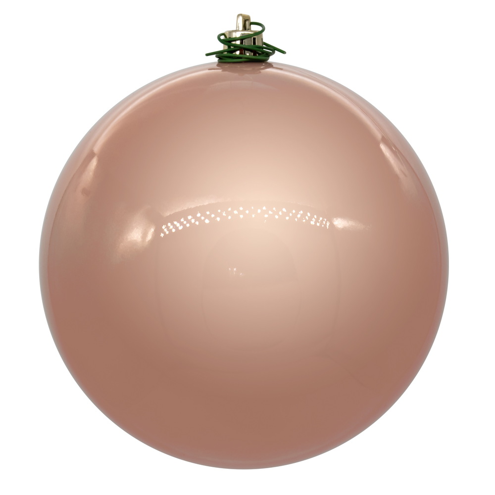 Vickerman Rose Gold Ball Ornament