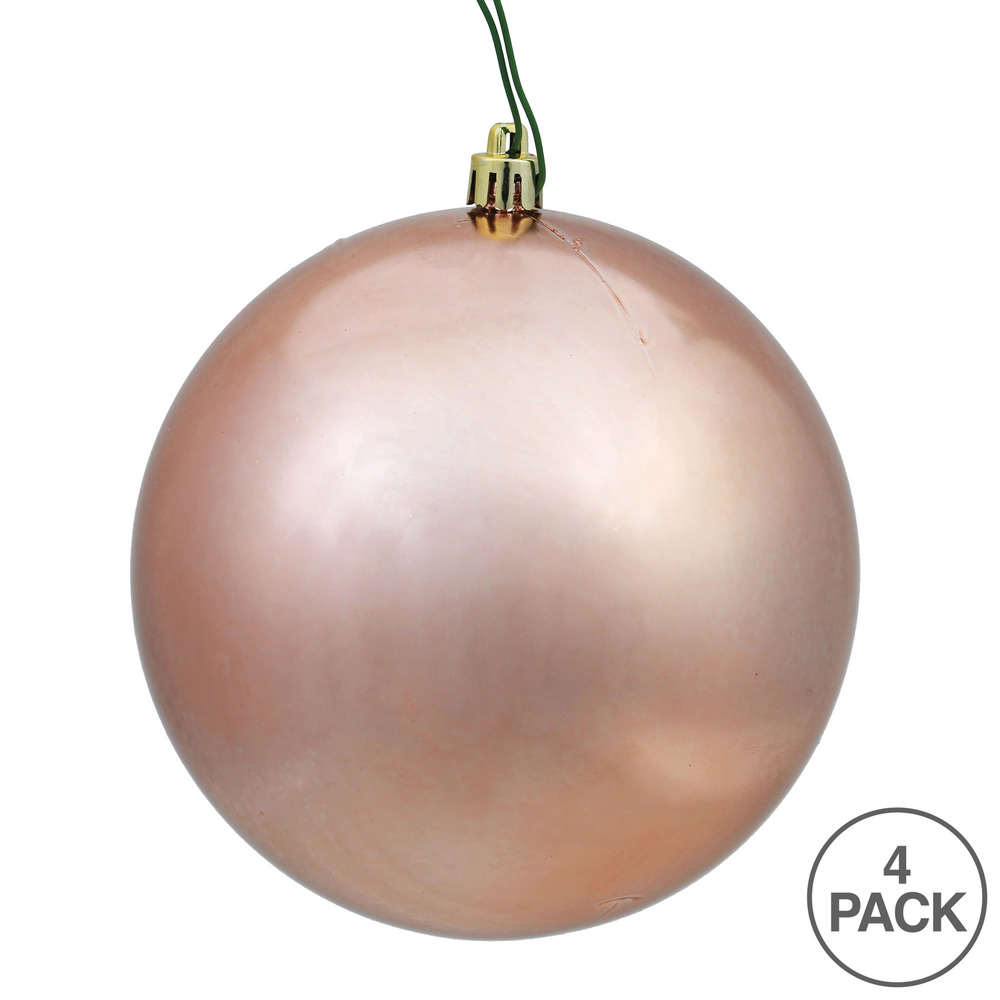 Vickerman Rose Gold Ball Ornament