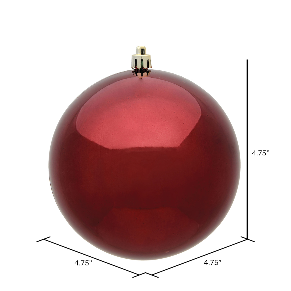 Vickerman Burgundy Ball Ornament
