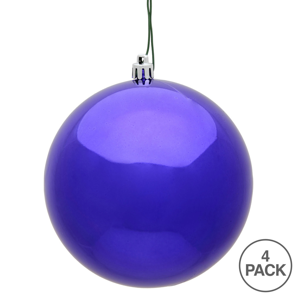 Vickerman Purple Ball Ornament