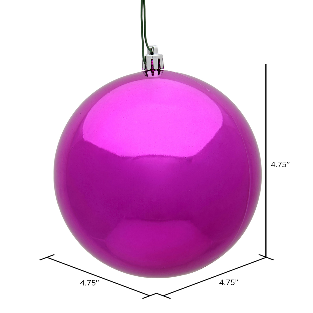 Vickerman Fuchsia Ball Ornament